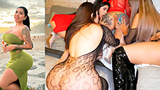3 zorras mexicanas singando intenso con una transexual en Halloween