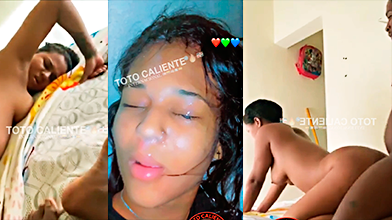 La Dominicana María López De Los Ríos quiere la leche dentro singando