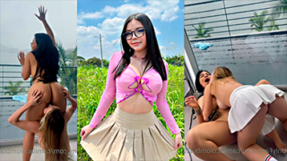 Lily Rosse Destroza el toto De Camila Colombia Con Una Sumisión BDSM
