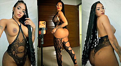 Morena Dominicana Peny Rodriquez tiene un gran culo y grandes tetas