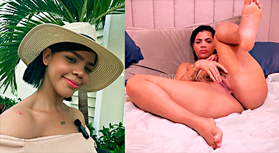Dominicana Michelle Metiendole un Consolador a El Toto